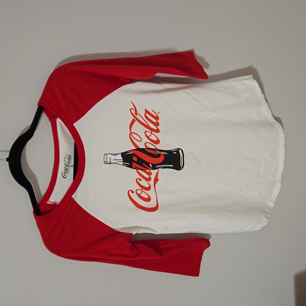 COCA COLA Coke Shirt Raglan Woman
